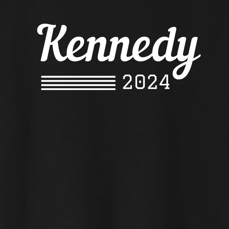 RFK Robert F Kennedy Jr For President 2024 Women's Crop Top Tee