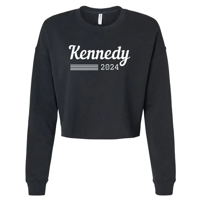 RFK Robert F Kennedy Jr For President 2024 Cropped Pullover Crew