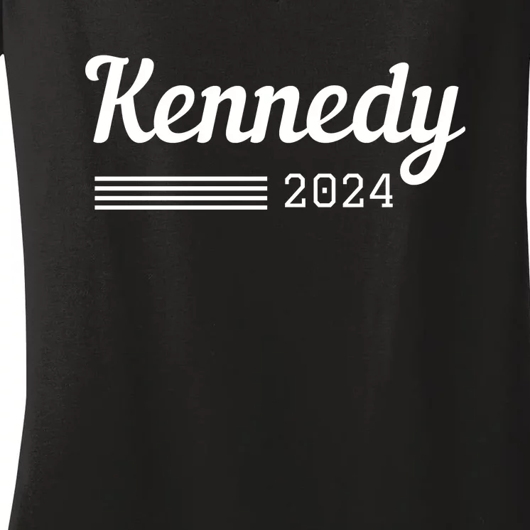 RFK Robert F Kennedy Jr For President 2024 Women's V-Neck T-Shirt