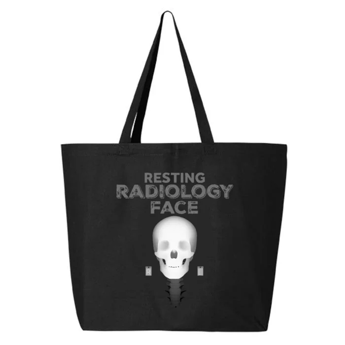 Resting Radiology Face 25L Jumbo Tote