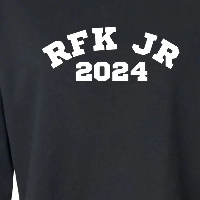 RFK Robert F Kennedy Jr For President 2024 Cropped Pullover Crew