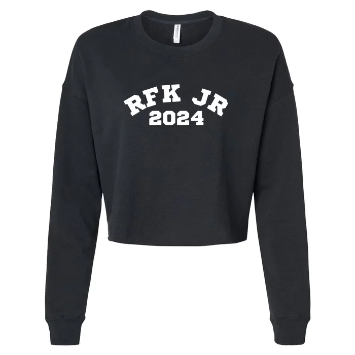 RFK Robert F Kennedy Jr For President 2024 Cropped Pullover Crew