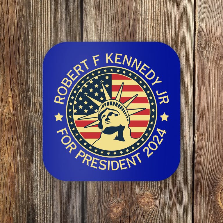 RFK Robert F Kennedy Jr For President 2024 Coaster TeeShirtPalace