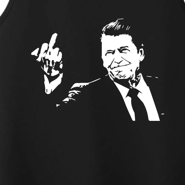 Ronald Reagan Flipping Performance Tank