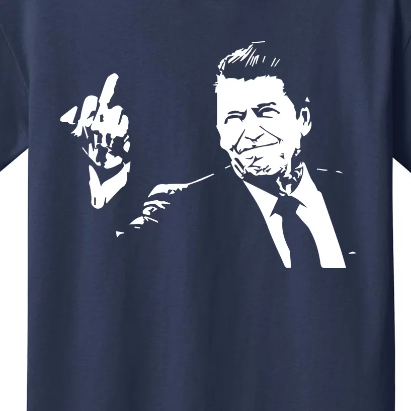 Ronald Reagan Flipping Kids T-Shirt