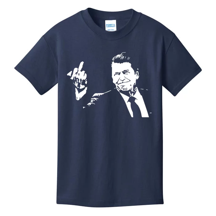 Ronald Reagan Flipping Kids T-Shirt