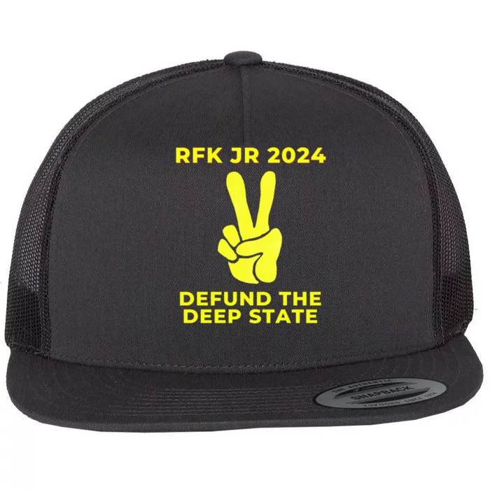 RFK Robert F Kennedy Jr For President 2024 Flat Bill Trucker Hat