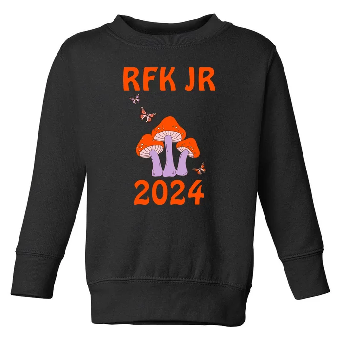 RFK Robert F Kennedy Jr For President 2024 Toddler Sweatshirt