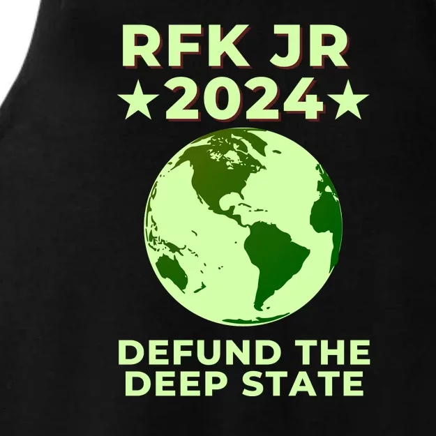 RFK Robert F Kennedy Jr For President 2024 Ladies Tri-Blend Wicking Tank