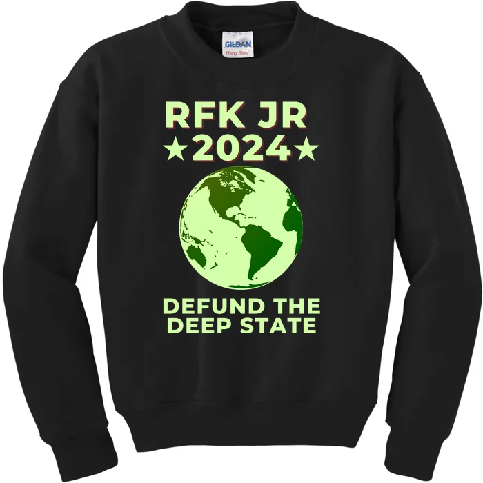 RFK Robert F Kennedy Jr For President 2024 Kids Sweatshirt