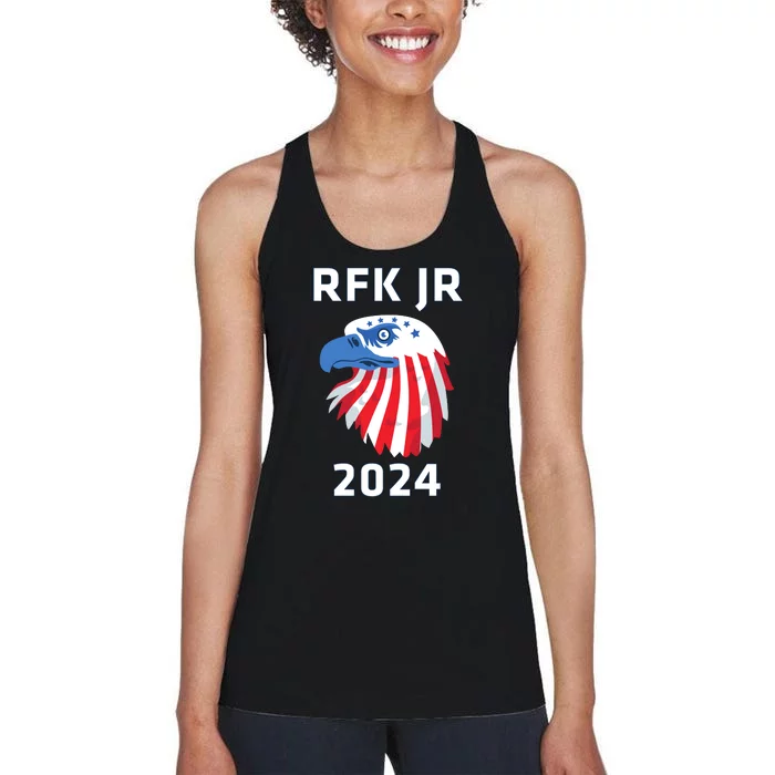 RFK Robert F Kennedy Jr For President 2024 Women's Racerback Tank