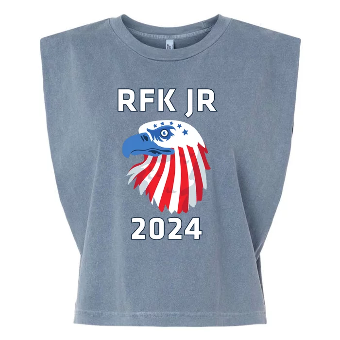 RFK Robert F Kennedy Jr For President 2024 Garment-Dyed Women's Muscle Tee