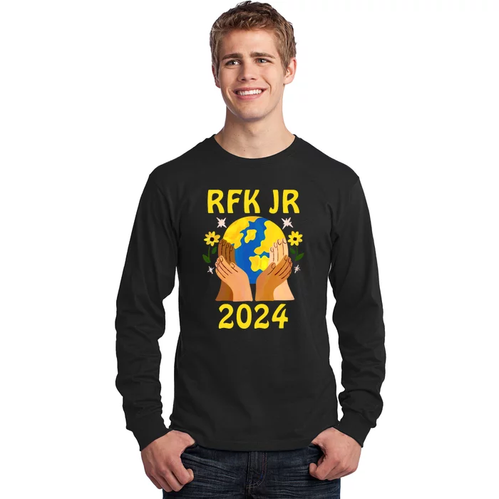 RFK Robert F Kennedy Jr For President 2024 Long Sleeve Shirt