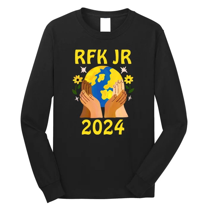 RFK Robert F Kennedy Jr For President 2024 Long Sleeve Shirt