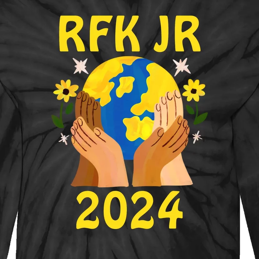 RFK Robert F Kennedy Jr For President 2024 Tie-Dye Long Sleeve Shirt