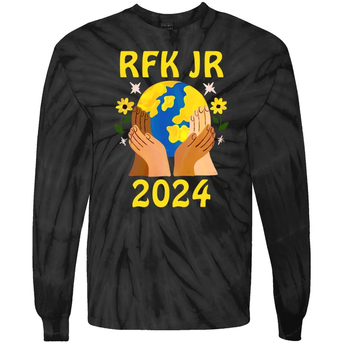 RFK Robert F Kennedy Jr For President 2024 Tie-Dye Long Sleeve Shirt