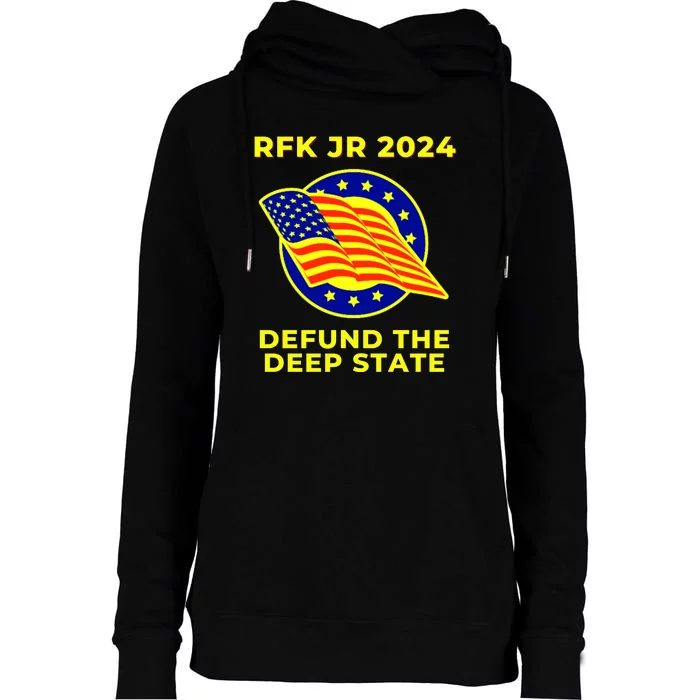 RFK Robert F Kennedy Jr For President 2024 Womens Funnel Neck Pullover Hood