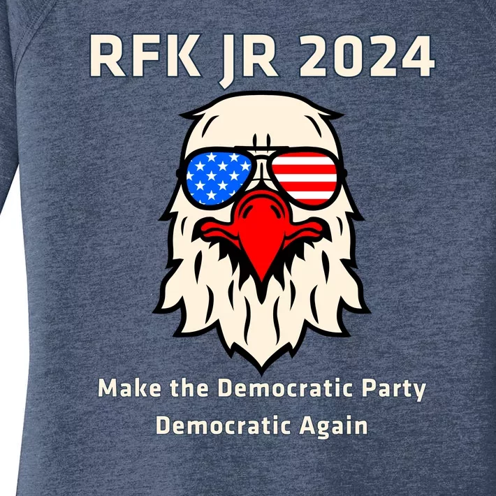 RFK Robert F Kennedy Jr For President 2024 Women's Perfect Tri Tunic Long Sleeve Shirt