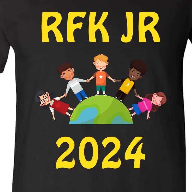 RFK Robert F Kennedy Jr For President 2024 V-Neck T-Shirt