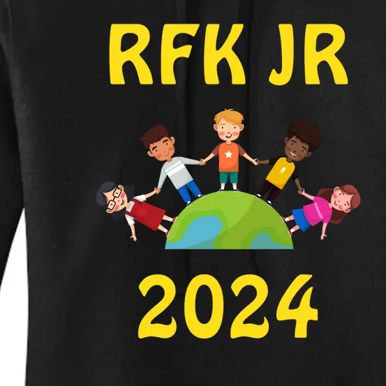 RFK Robert F Kennedy Jr For President 2024 Women's Pullover Hoodie