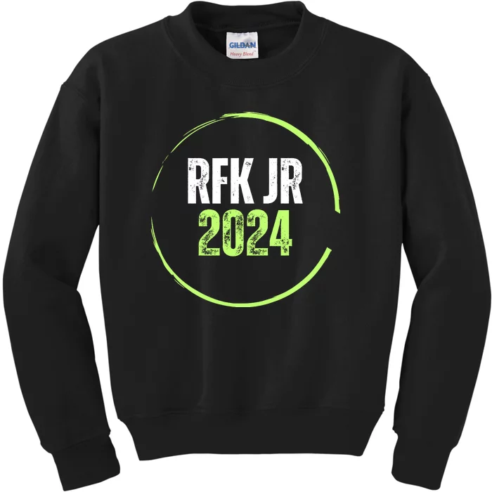 RFK Robert F Kennedy Jr For President 2024 Kids Sweatshirt