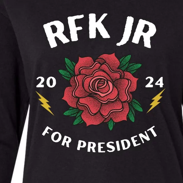 RFK Robert F Kennedy Jr For President 2024 Womens Cotton Relaxed Long Sleeve T-Shirt