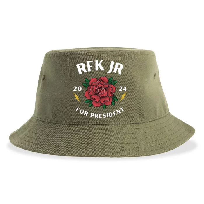 RFK Robert F Kennedy Jr For President 2024 Sustainable Bucket Hat