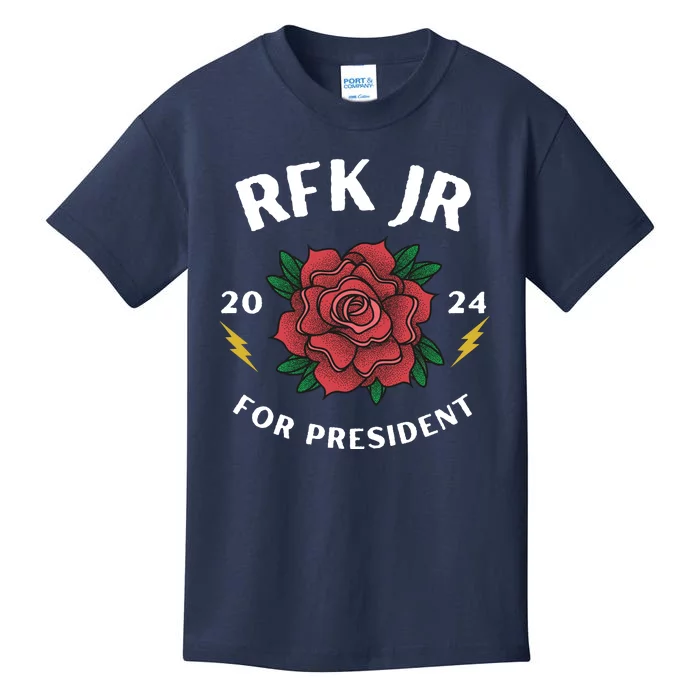 RFK Robert F Kennedy Jr For President 2024 Kids T-Shirt