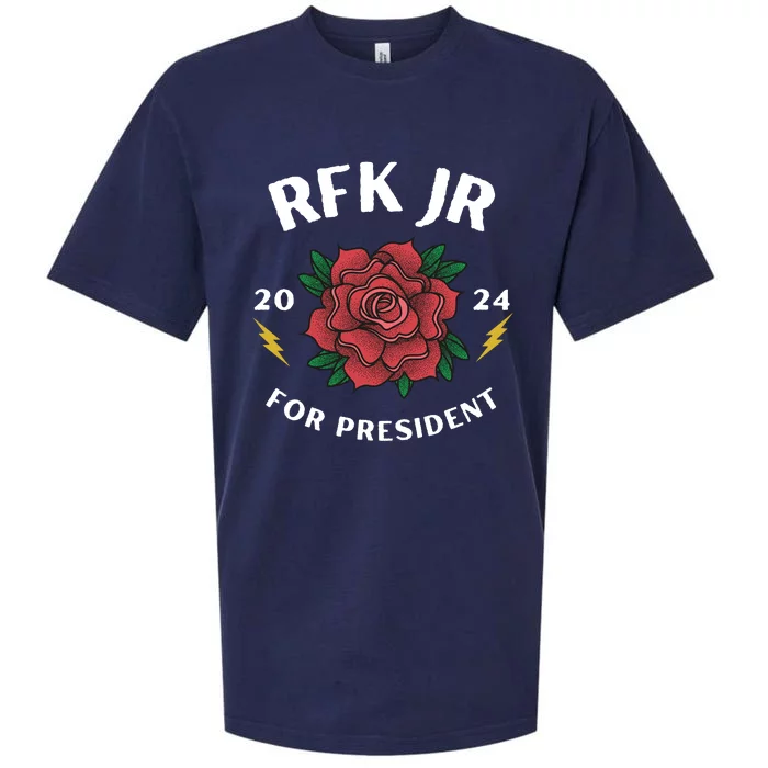 RFK Robert F Kennedy Jr For President 2024 Sueded Cloud Jersey T-Shirt