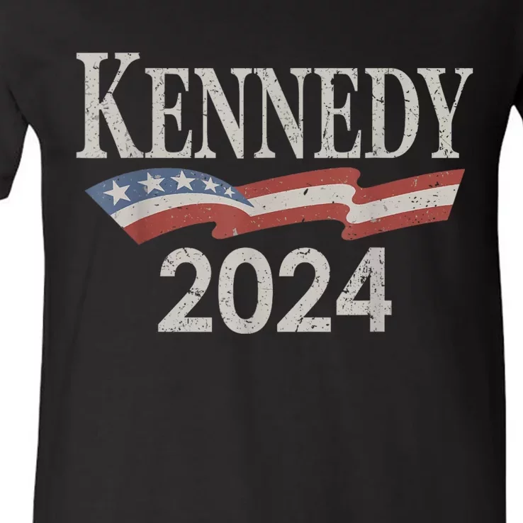 RFK Robert F Kennedy Jr For President 2024 V-Neck T-Shirt