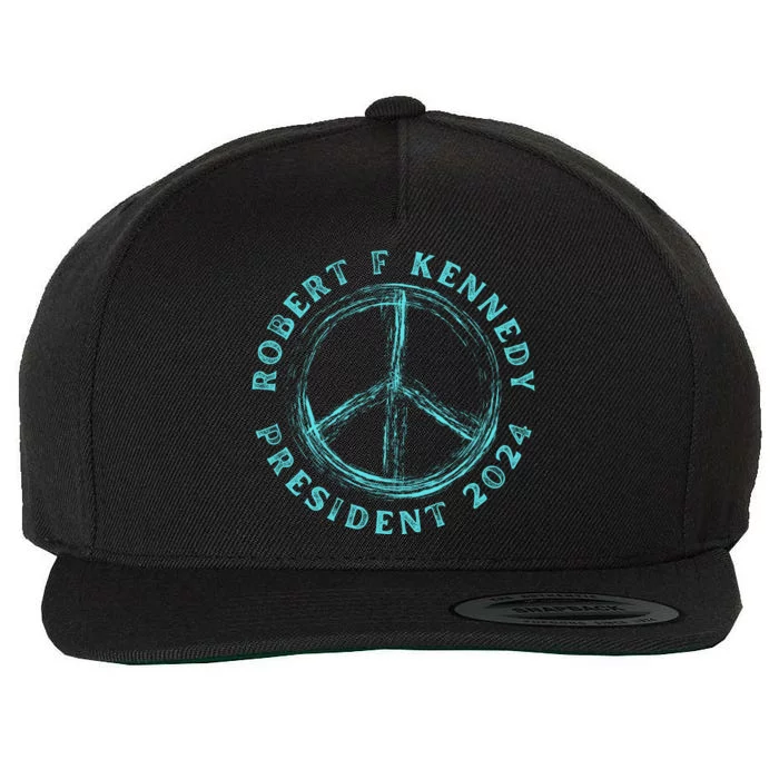 RFK Robert F Kennedy Jr For President 2024 Wool Snapback Cap