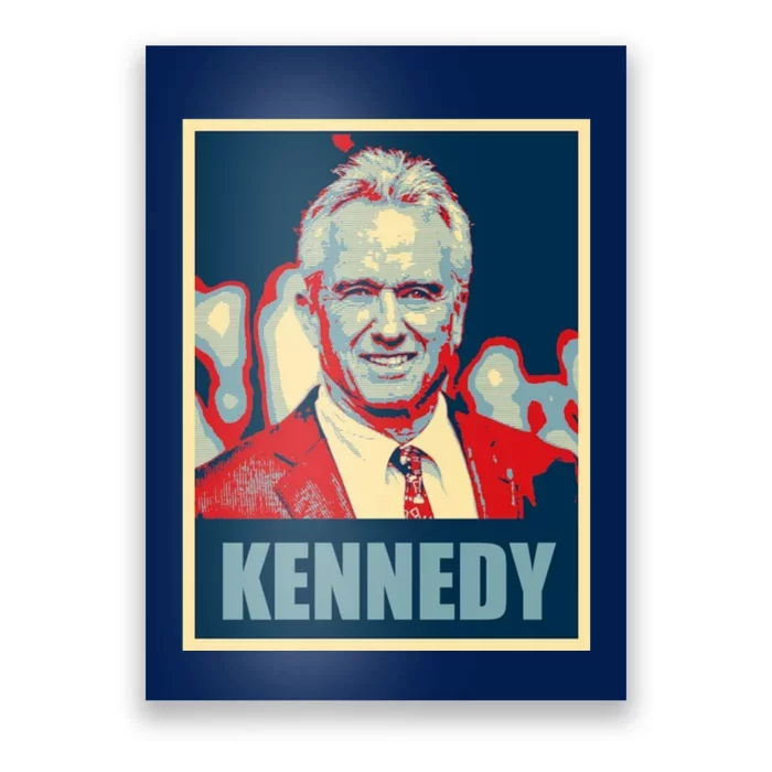 RFK Robert F Kennedy Jr For President 2024 Poster TeeShirtPalace