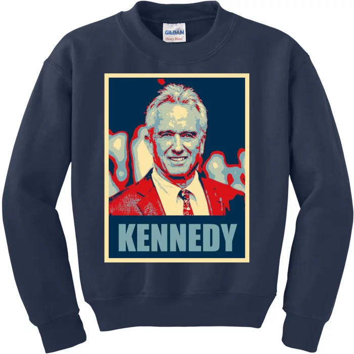 RFK Robert F Kennedy Jr For President 2024 Kids Sweatshirt