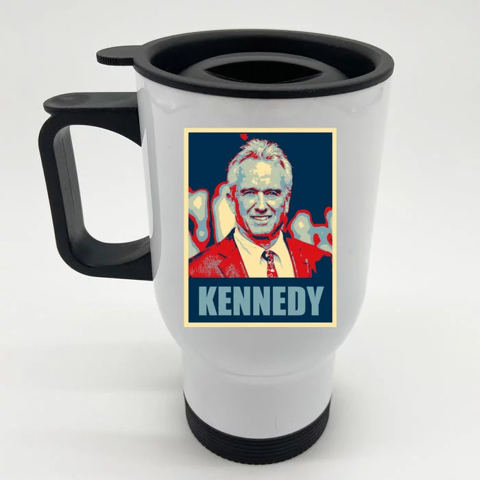 RFK Robert F Kennedy Jr For President 2024 Front & Back Stainless Steel Travel Mug