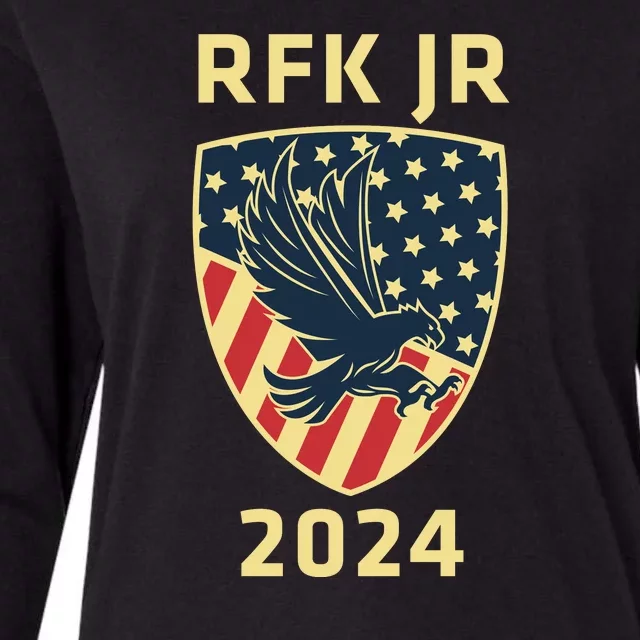 RFK Robert F Kennedy Jr For President 2024 Womens Cotton Relaxed Long Sleeve T-Shirt