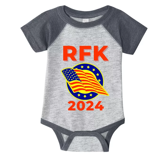 RFK Robert F Kennedy Jr For President 2024 Infant Baby Jersey Bodysuit