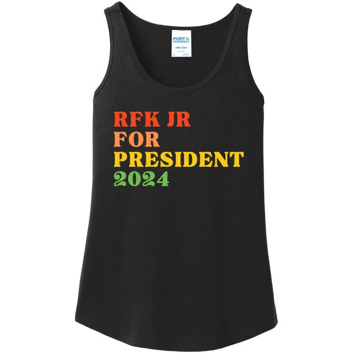 RFK Robert F Kennedy Jr For President 2024 Ladies Essential Tank