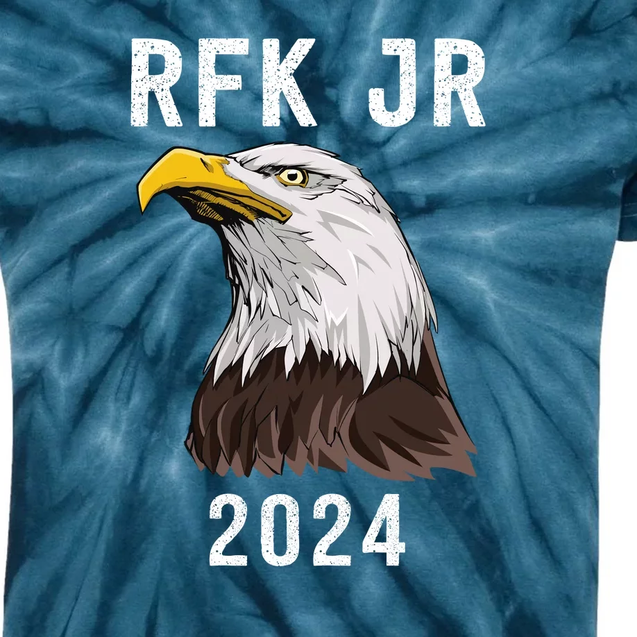 RFK Robert F Kennedy Jr For President 2024 Kids Tie-Dye T-Shirt