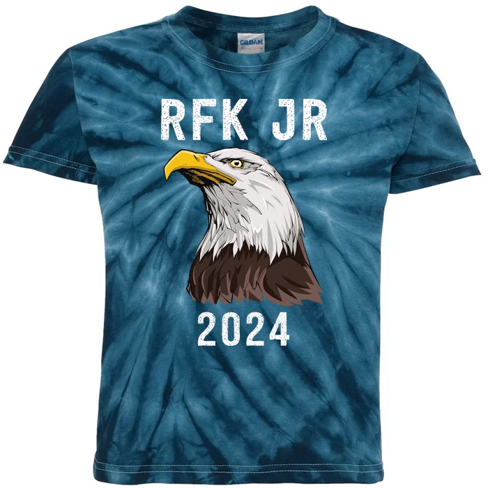 RFK Robert F Kennedy Jr For President 2024 Kids Tie-Dye T-Shirt