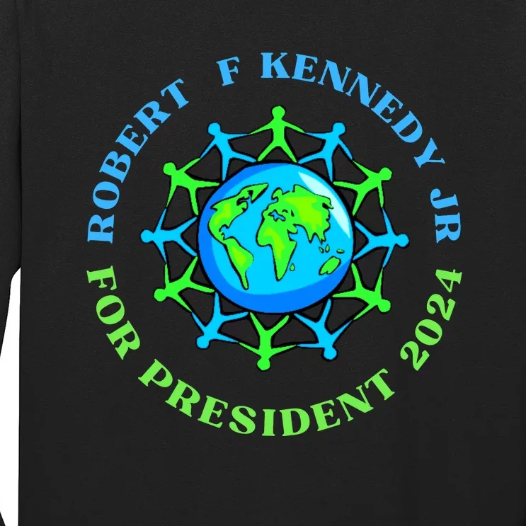 RFK Robert F Kennedy Jr For President 2024 Long Sleeve Shirt