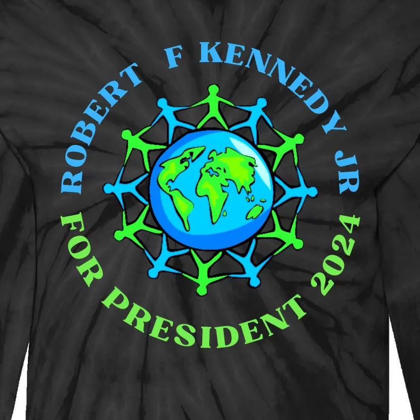 RFK Robert F Kennedy Jr For President 2024 Tie-Dye Long Sleeve Shirt