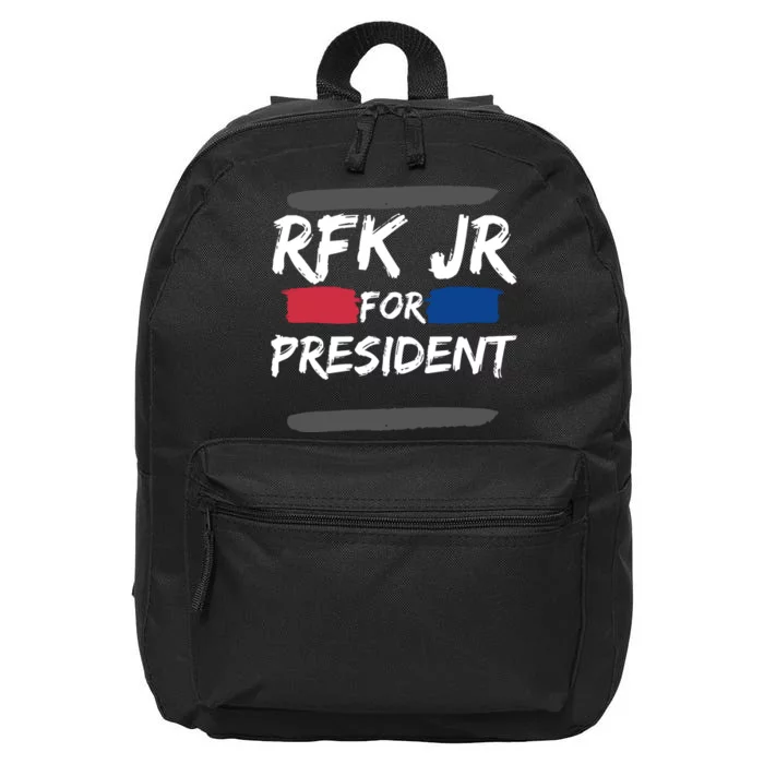 RFK Robert F Kennedy Jr For President 2024 16 in Basic Backpack