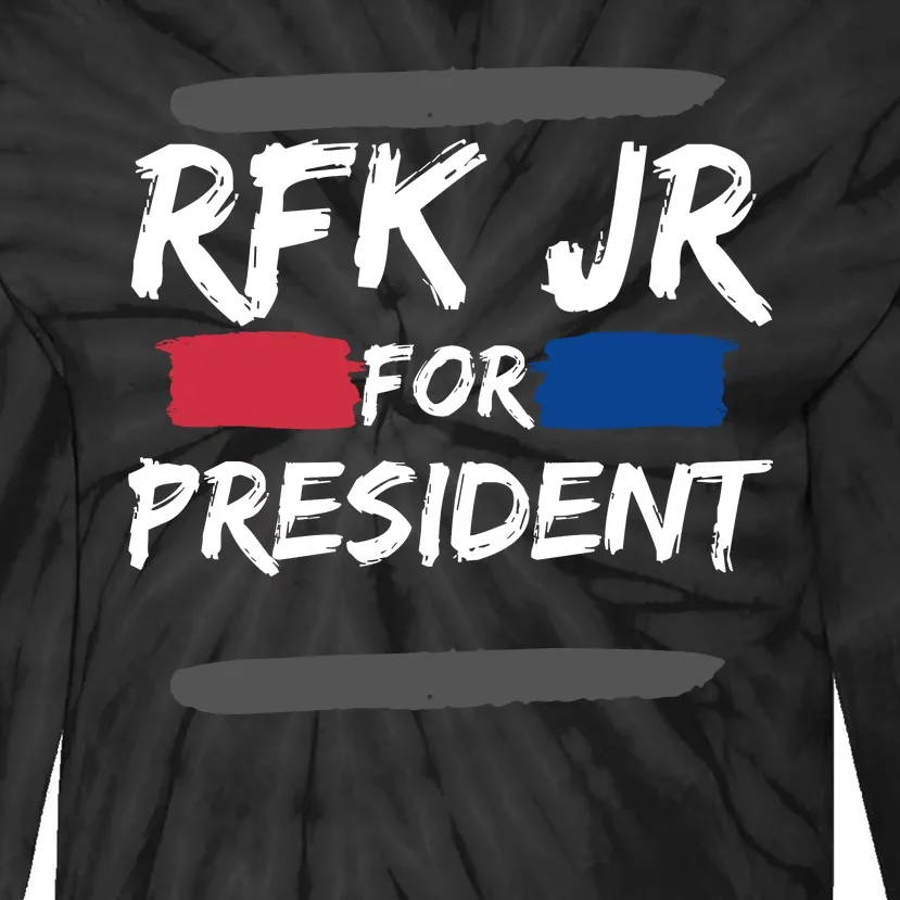 RFK Robert F Kennedy Jr For President 2024 Tie-Dye Long Sleeve Shirt