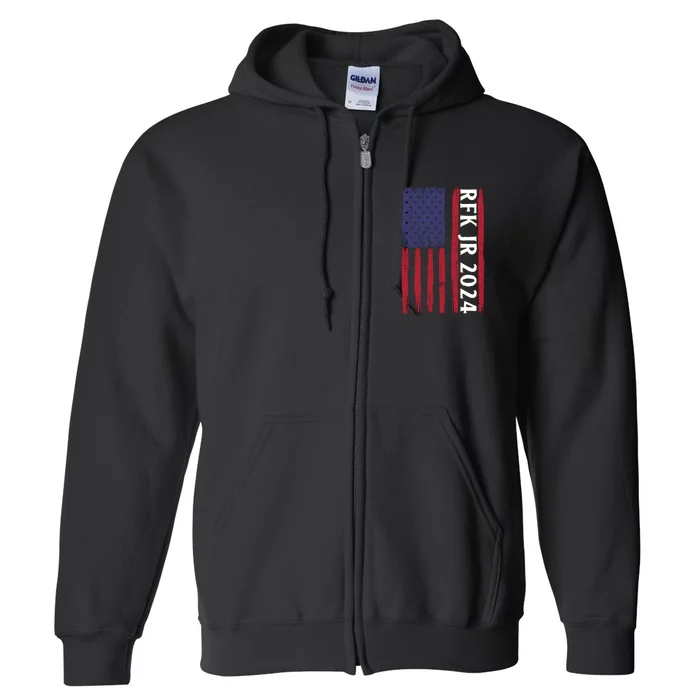 RFK Robert F Kennedy Jr For President 2024 Full Zip Hoodie