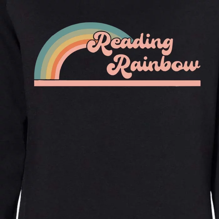 Reading Rainbow Gift For Book Lover Womens California Wash Sweatshirt