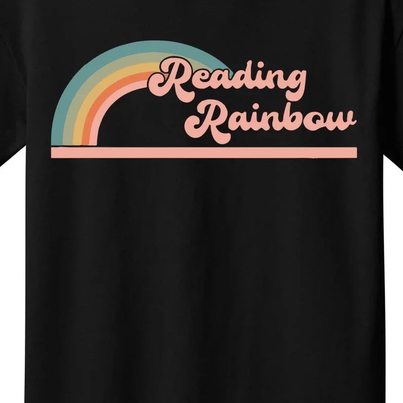 Reading Rainbow Gift For Book Lover Kids T-Shirt