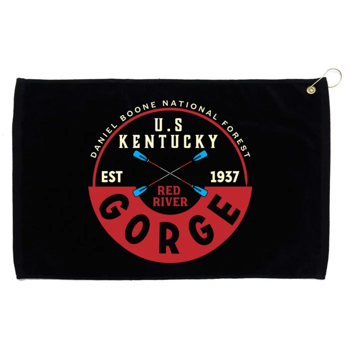 Red River Gorge Kentucky Aged Look Grommeted Golf Towel