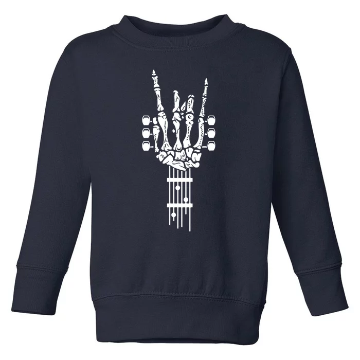 Rock & Roll Guitar Music Toddler Sweatshirt