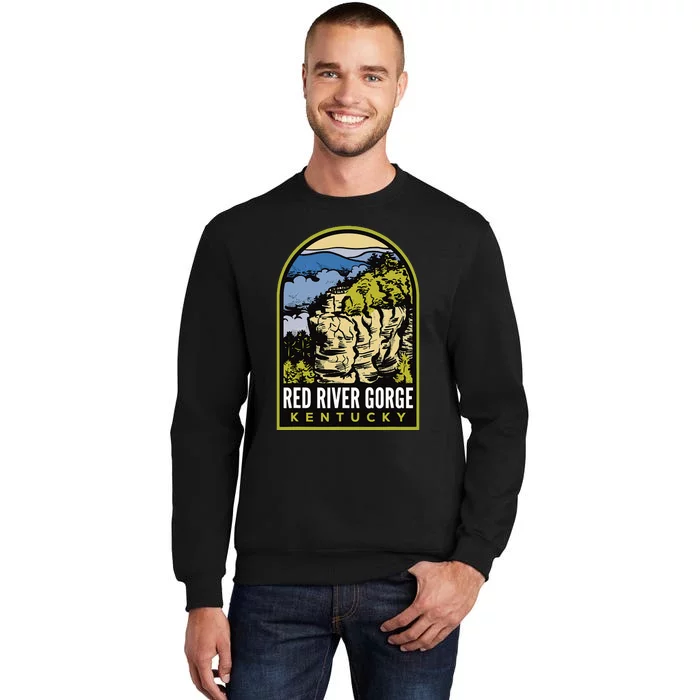 Red River Gorge Chimney Top Rock Tall Sweatshirt