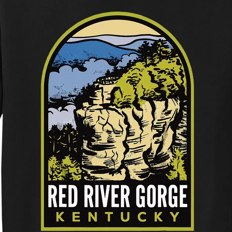 Red River Gorge Chimney Top Rock Tall Sweatshirt